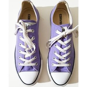 Classic Lavender Chuck Taylor Low Tops